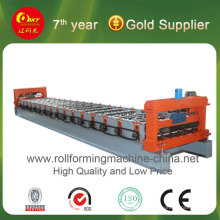 Hydraulic and PLC Controlling Steel Roof Panel Roll Forming Line